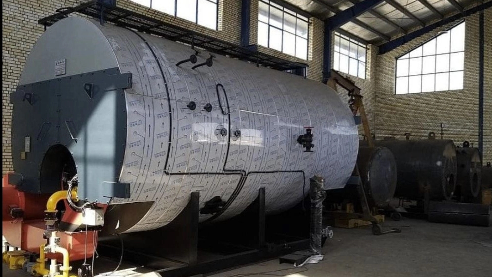 The production of hot oil boiler